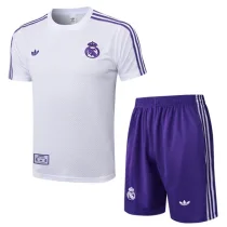 2025-26 RMA White Training Short Suit #D2520