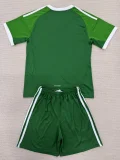 2025-26 Mexico Green Goalkeeper Kids Soccer Jersey