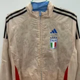 2025-26 Italy Blue & Khaki Double Sided Windbreaker (双面风衣)
