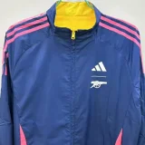 2025-26 ARs Yellow & Royal blue Double Sided Windbreaker (双面风衣)