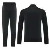 2025 AD Black Grey Jacket Tracksuit #AJ23