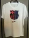 2025-26 BAR White High Quality Casual T-shirt