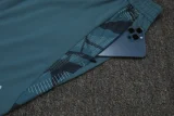 2025-26 Cruzeiro Light green Half Pull Tracksuit (半拉链)
