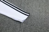 2025-26 RMA White Half Pull Tracksuit (半拉链)