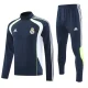 2025-26 RMA Royal blue Half Pull Tracksuit (半拉链)
