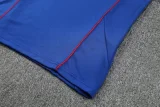 2025-26 Man Utd Fancy blue Half Pull Tracksuit (半拉链)