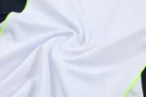 2025-26 RMA White Half Pull Tracksuit (半拉链)