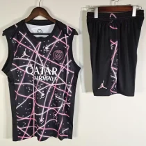 2025-26 PSG Purple Tank top and shorts suit (背心套装)