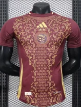 2025-26 Algeria Brown Red Player Version Training shirts