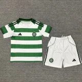 2025-26 Celtic Home Kids Soccer Jersey