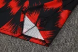 2025-26 Flamengo Red Black Training Short Suit #D2542