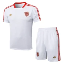2025-26 Bayern White Training Short Suit #D2537