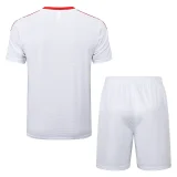 2025-26 Bayern White Training Short Suit #D2537
