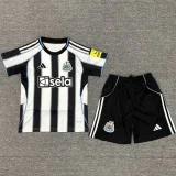 2025-26 Newcastle Home Kids Soccer Jersey
