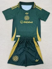 2025-26 Celtic Green Concept Edition Kids Soccer Jersey