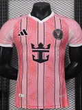 25-26 Inter Miami Pink Special Edition Player Version Soccer Jersey (V领)