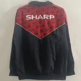 2025-26 Man Utd Red Black Windbreaker