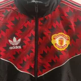 2025-26 Man Utd Red Black Windbreaker