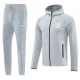 2025-26 BAR Grey Hoodie Jacket Tracksuit #0l