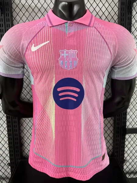 25-26 BAR Pink Special Edition Player Version Training shirts (有领)