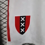 2025-26 Ajax White Player Version Shorts Pants (球员短裤)周年标