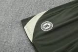 2025-26 CHE Army green Tank top and shorts suit