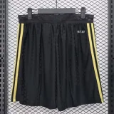 2025-26 Mexico Gold Cup Black Player Version Shorts Pants (球员短裤)