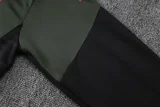 2025-26 Bayern Army green Half Pull Tracksuit #B2535(半拉链)