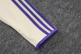 2025-26 RMA Khaki Half Pull Tracksuit #B2536(半拉链)