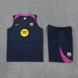2025-26 BAR Royal blue Tank top and shorts suit