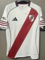 25-26 River Plate Home Fans Soccer Jersey