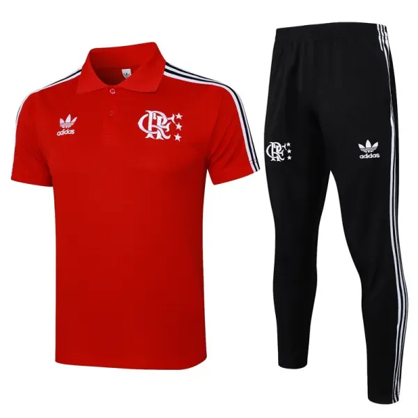 2025-26 Flamengo Red Polo Tracksuit #C2517