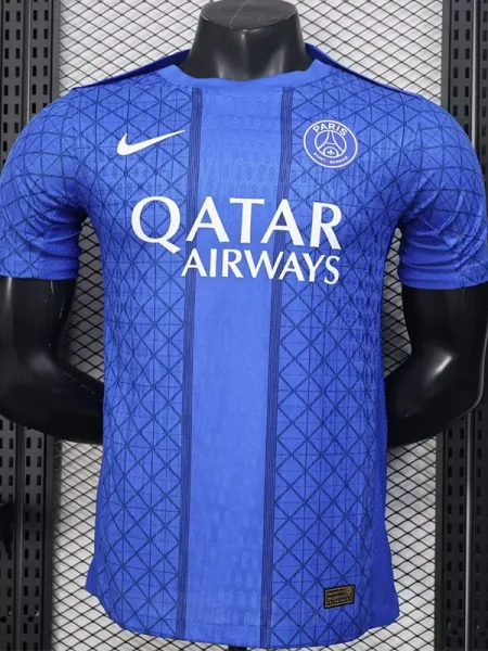 2025-26 PSG Blue Player Version Training Shirts