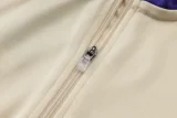 2025-26 RMA Khaki Half Pull Tracksuit #B2536(半拉链)