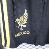 2025-26 Mexico Gold Cup Black Player Version Shorts Pants (球员短裤)