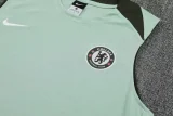 2025-26 CHE Light green Tank top and shorts suit