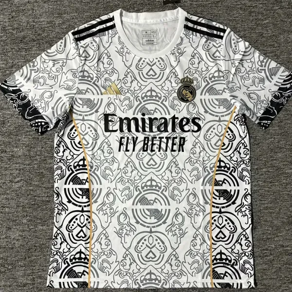 2025-26 RMA Special Edition Fans Training shirts 圆领(队标图案)