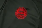 2025-26 Bayern Army green Half Pull Tracksuit #B2535(半拉链)