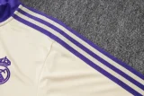 2025-26 RMA Khaki Half Pull Tracksuit #B2536(半拉链)