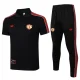 2025-26 Man Utd Black Polo Tracksuit #C2518
