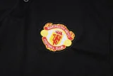 2025-26 Man Utd Black Polo Tracksuit #C2518