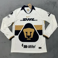 2025-26 Pumas UNAM Home Long Sleeve Soccer Jersey (长袖)