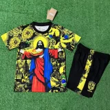 25-26 Brazil Special Edition Kids Soccer Jersey(红衣黄)