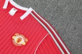 25-26 Man Utd Red Training Short Suit