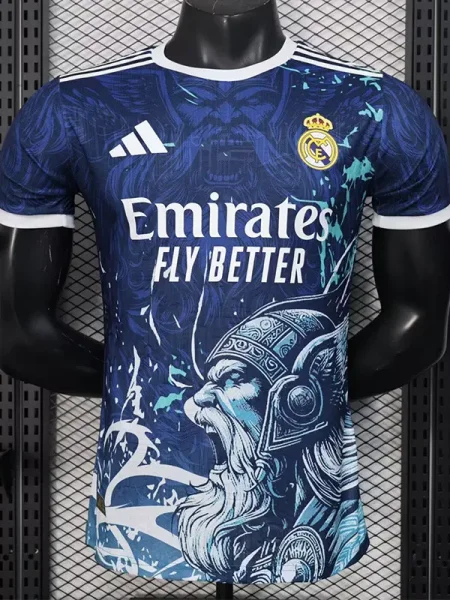 25-26 RMA Dark Blue Special Edition Player Version Training shirts (师头)