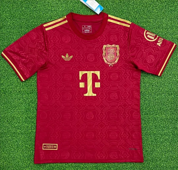 24-25 Bayern 125th Anniversary Fans Soccer Jersey