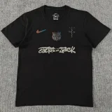 25-26 BAR Black High Quality Casual T-shirt #黑标