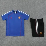 25-26 Man Utd Fancy blue Training short suit