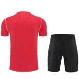 25-26 Man Utd Red Training Short Suit