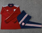 25-26 ARS Jujube red Half Pull Tracksuit #B2539(半拉链)